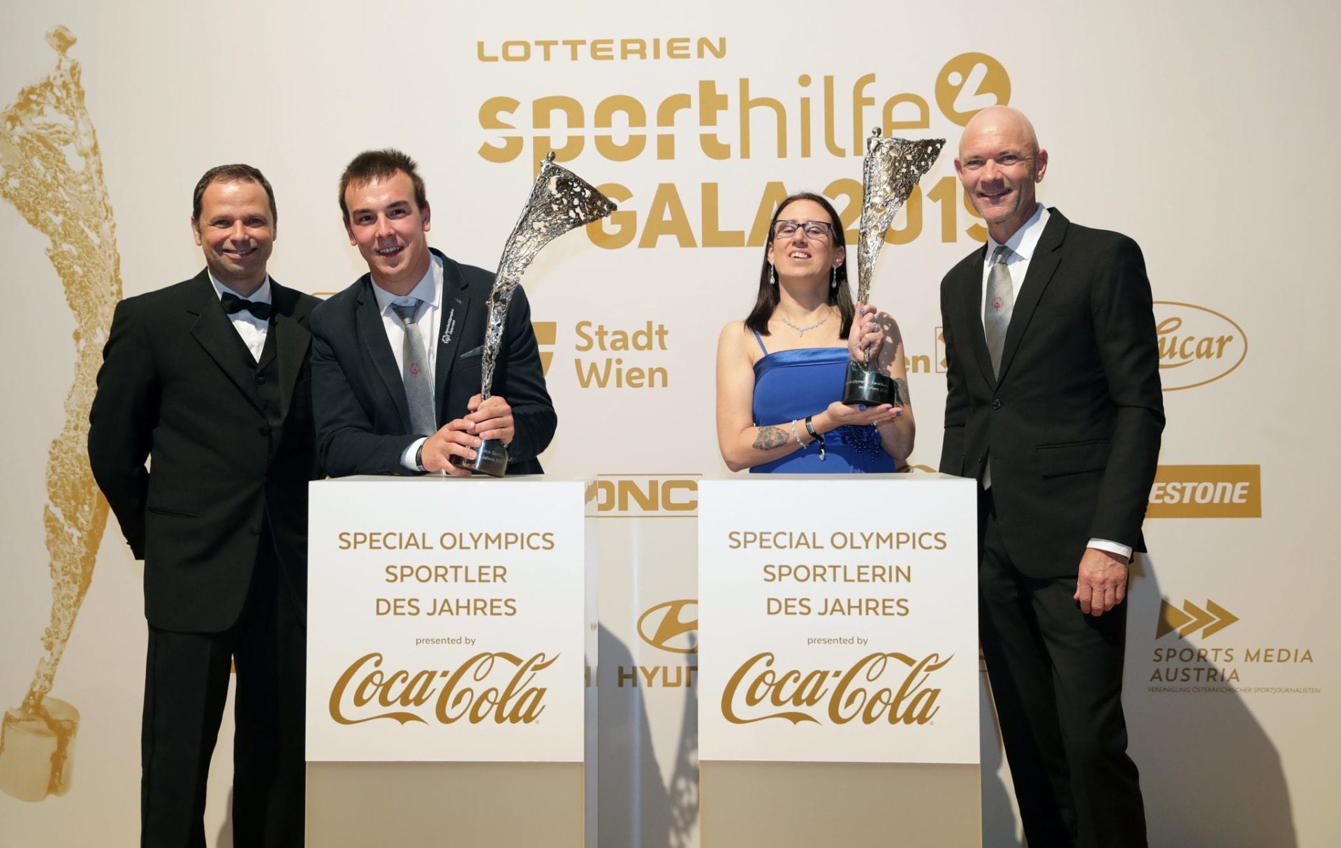 Gabriele Kopf und Paul Vogl sind unsere Sportler des Jahres - Special  Olympics Österreich