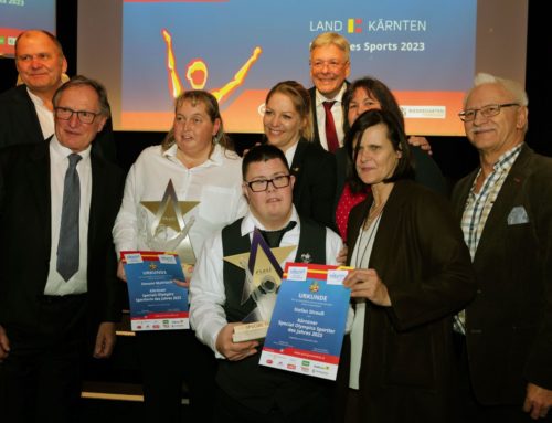 Mairitsch und Strauß als Kärntner Special-Olympics-Sportler des Jahres ausgezeichnet