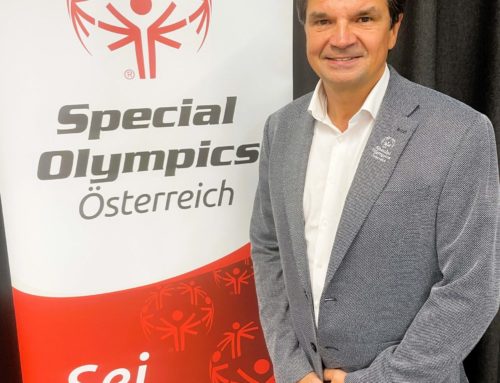 Special Olympics Österreich hat mit Laurenz Maresch einen neuen Präsidenten!