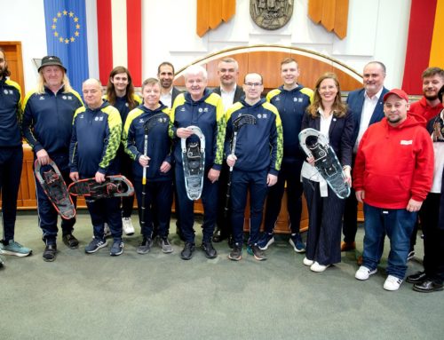 Land Burgenland verabschiedete Special-Olympics-Teilnehmer nach Turin