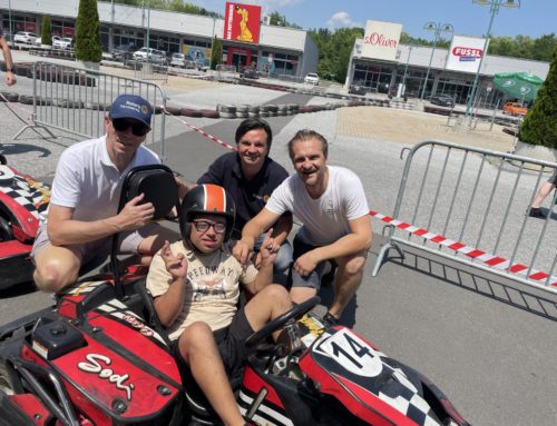 Inklusion ist auch beim Kartrennen möglich