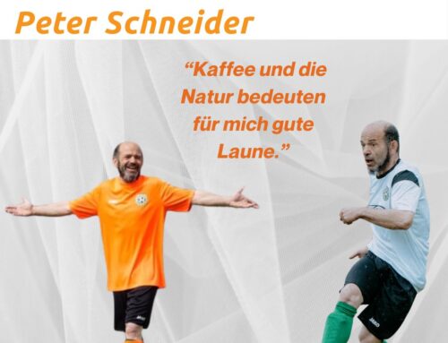 Kampfgeist, Kaffee und ganz viel Fußball: Peter Schneider