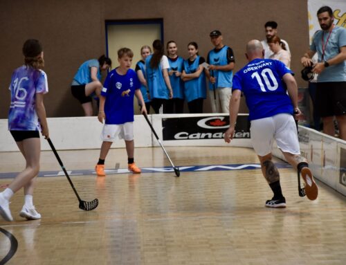 3. Blue White Floorball Cup mit inklusivem Ausrufezeichen