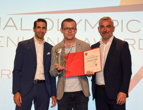 Michael Streicher gewinnt Special Olympics Burgenland Award