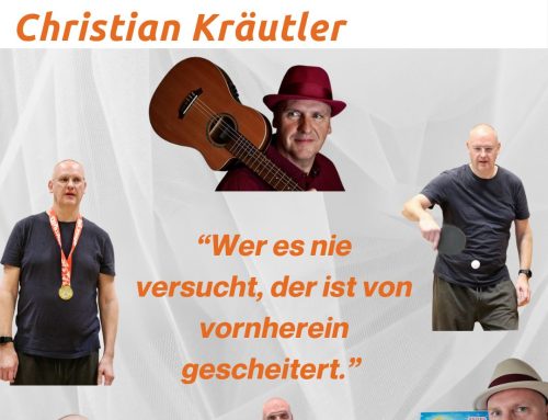 Unsichtbar anders, unübersehbar stark: Christian Kräutler