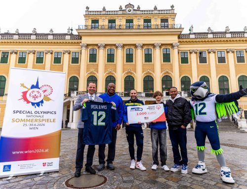 Seattle Seahawks setzen gemeinsam mit Special Olympics Österreich starkes Zeichen für Inklusion
