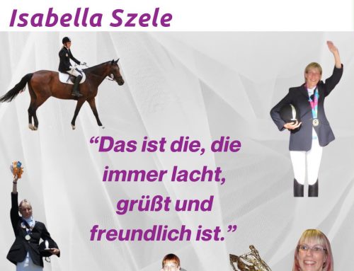 Die, die immer lacht: Isabella Szele