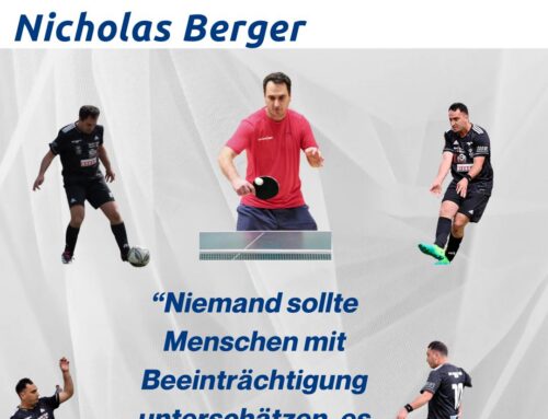Mehr als ein Ergebnis: Warum Nicholas Berger niemals aufgibt
